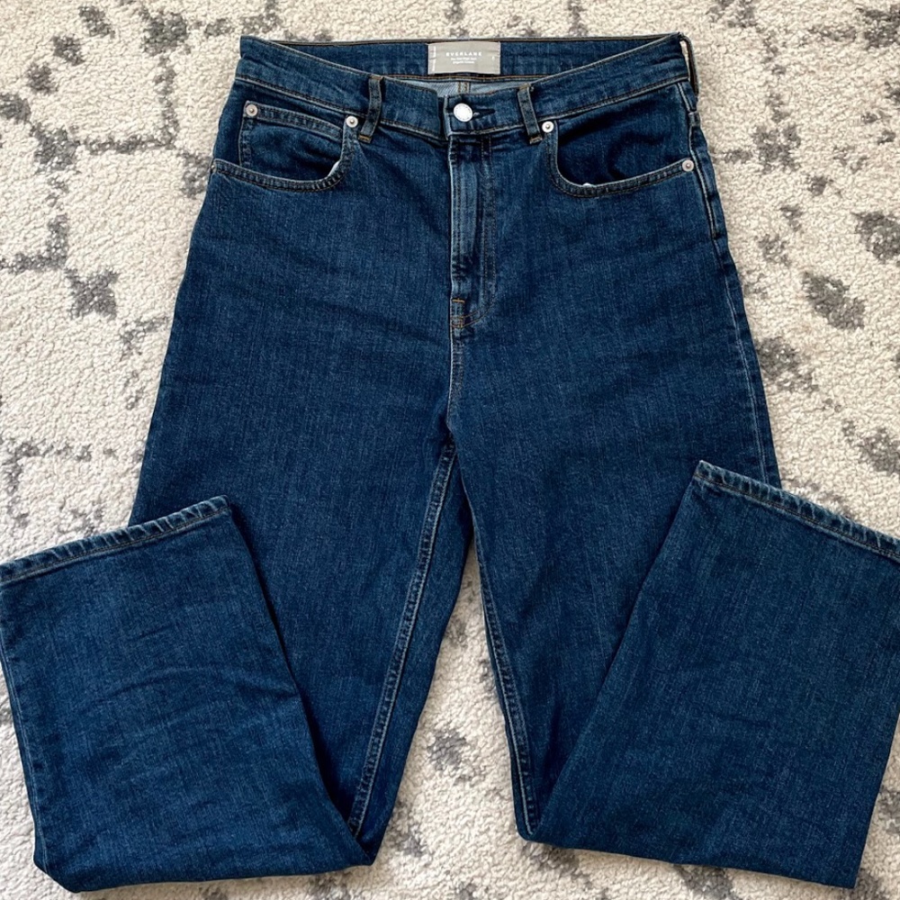Everlane the way high jean in vintage indigo 28